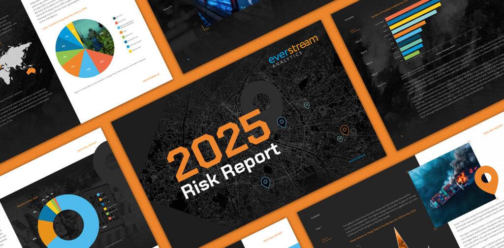 Visual of 2025 Supply Chain Risk Report